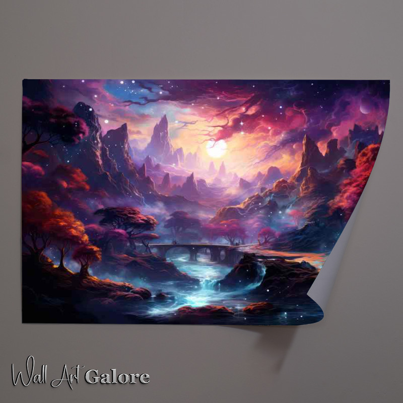 Buy Unframed Poster : (Candy Colored The Citadels of Dreamland)