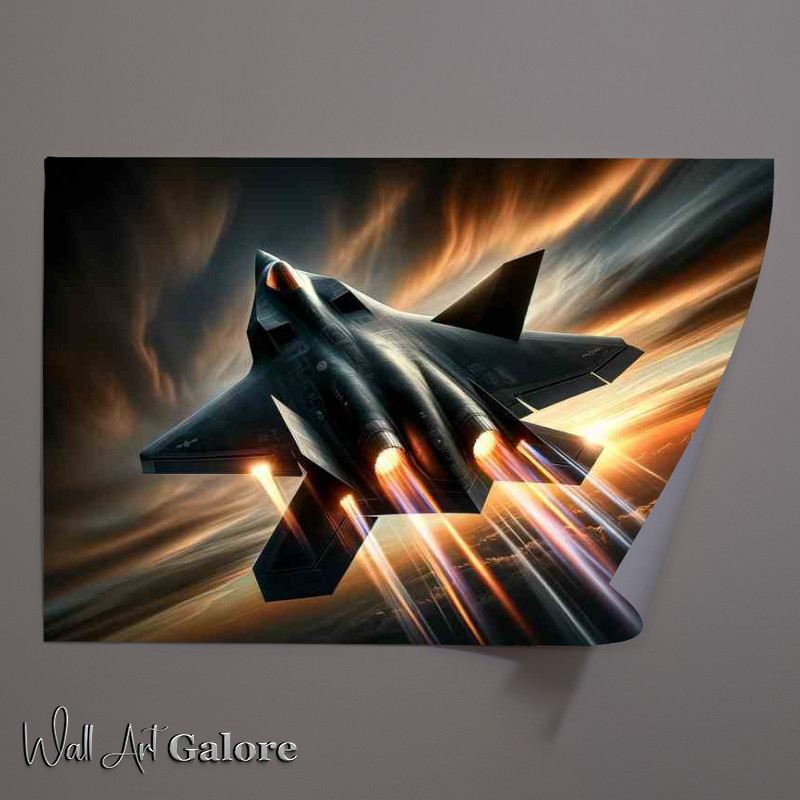 Buy : (Dusk Mastery Stealth Jet Poster)