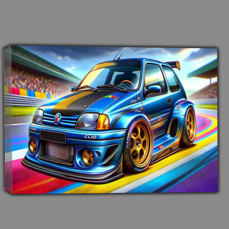 Buy Canvas : (Clio Williams Maxi with extremely exaggerated features)