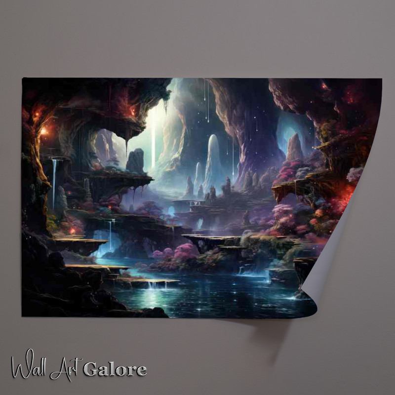 Buy Unframed Poster : (Jewel Toned Journeys Quests in the Color Kingdom)