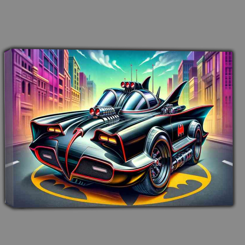 Buy Canvas : (1966 Batmobile style with extremely exaggerated black paint)