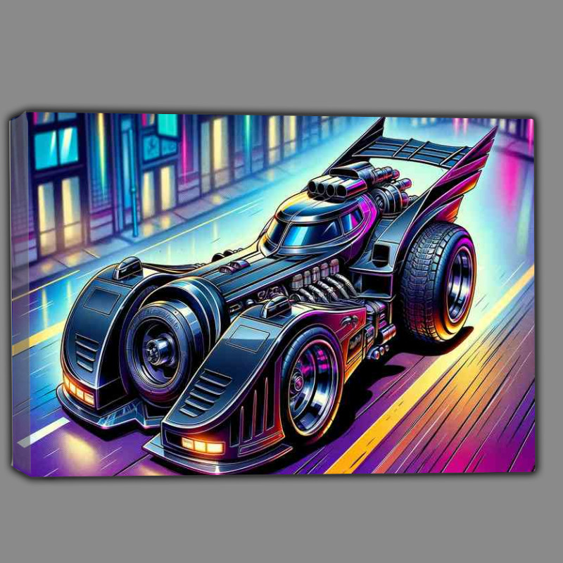 Buy Canvas : (1989 Batmobile style with extremely exaggerated features)