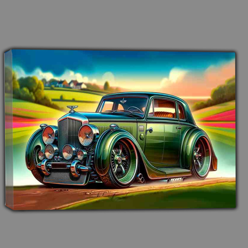 Buy Canvas : (Bentley Speed Six style with green paint)