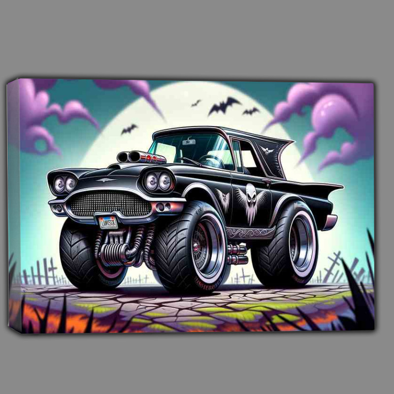 Buy Canvas : (Ford Thunderbird big wheels style in black)
