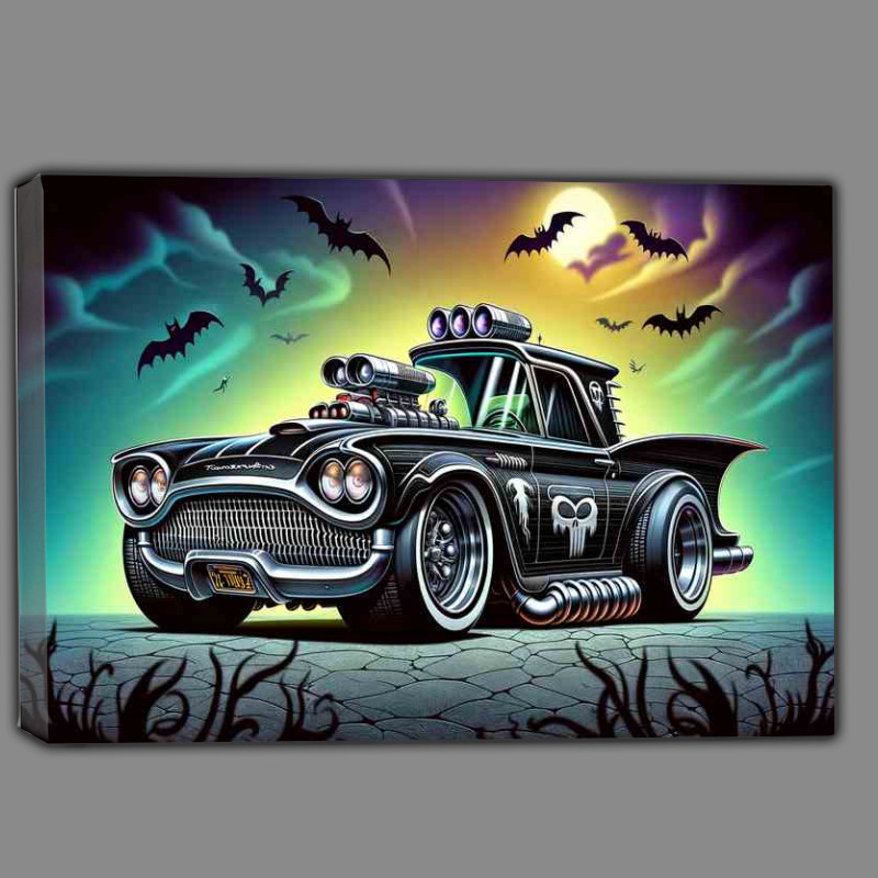 Buy Canvas : (Ford Thunderbird style in black with big wheels)