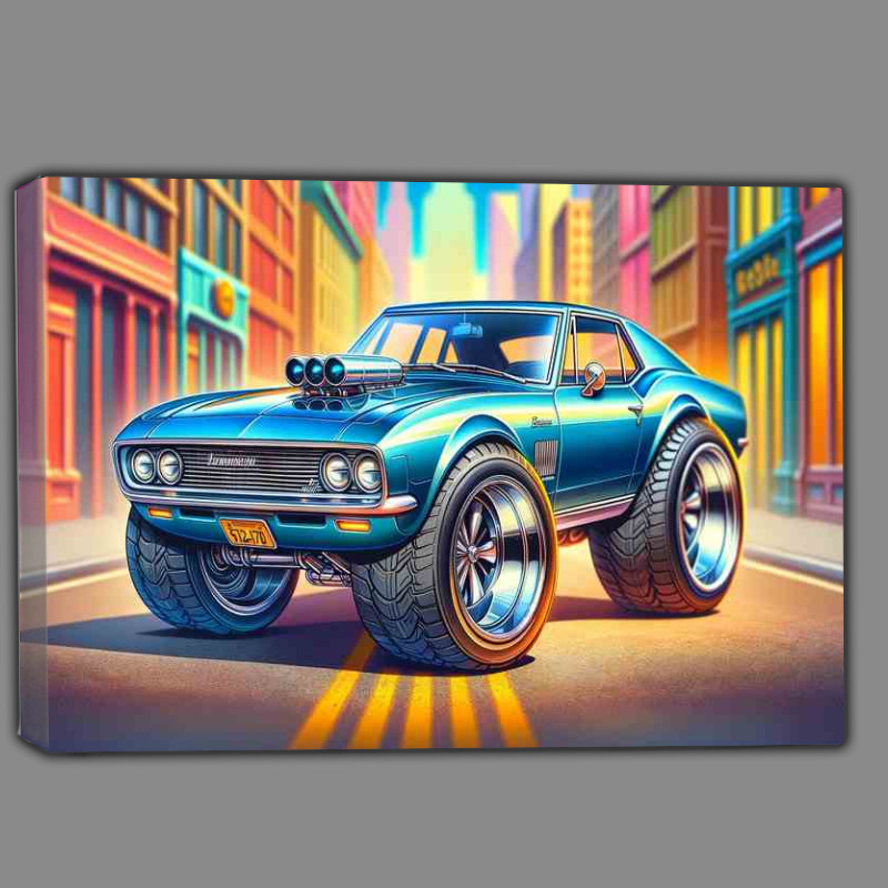 Buy Canvas : (Jensen Interceptor style with extremely big wheels)