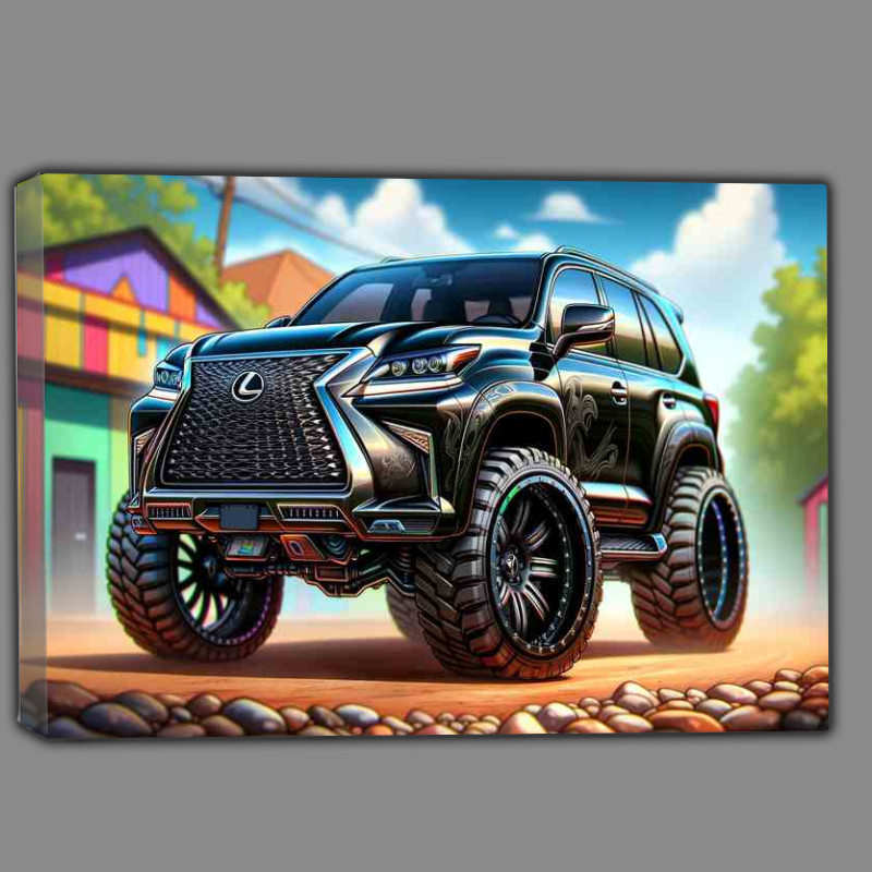 Buy Canvas : (Lexus GX 4x4 style in matt black)