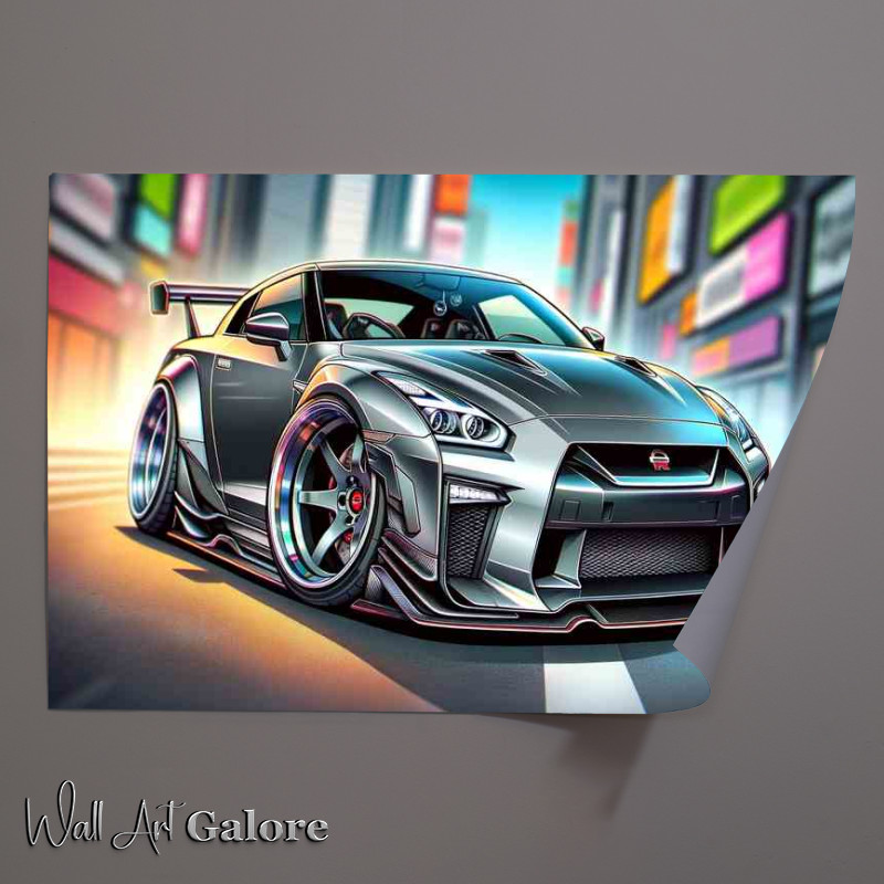 Buy : (Nissan GTR: Metallic Gray Exaggeration)