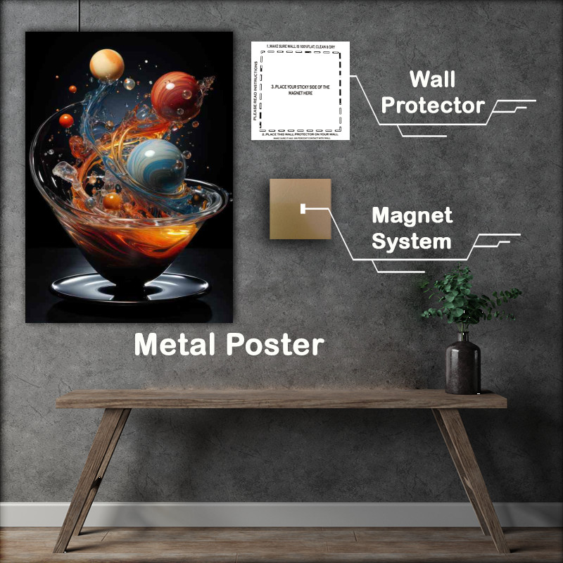 Buy Metal Poster : (Art in the Aura Atmosphere)