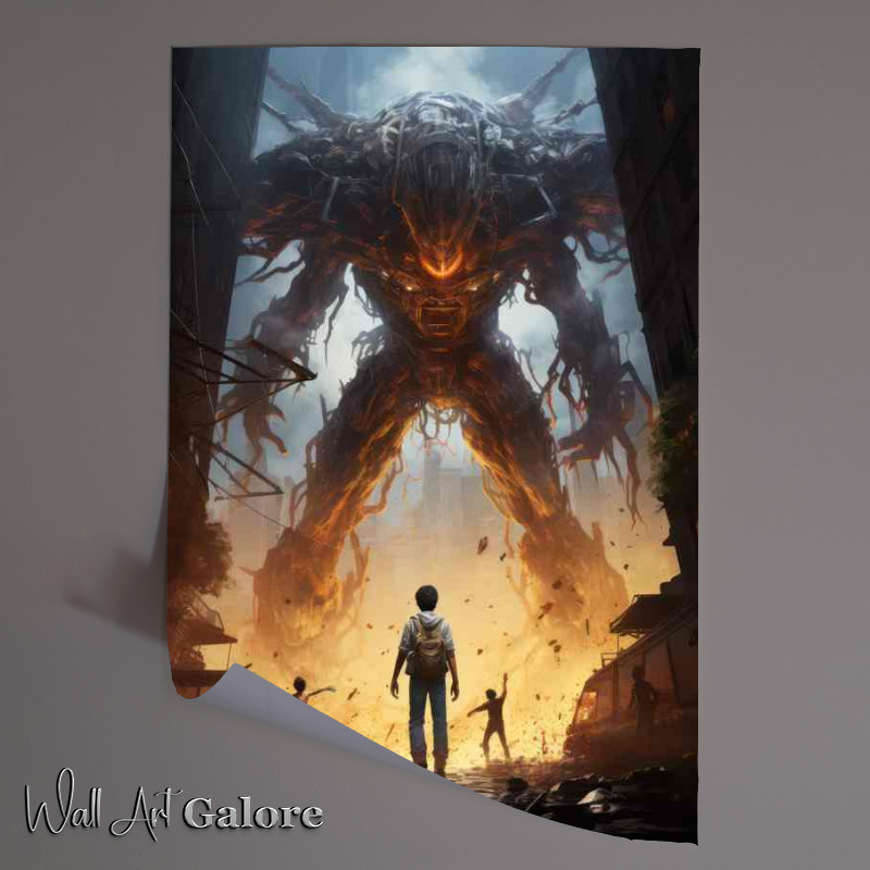 Buy Unframed Poster : (Beasts Creatures of the Color Kingdom)