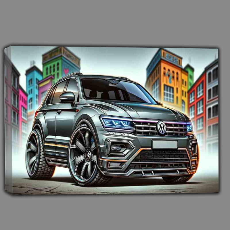 Buy Canvas : (Volkswagen Tiguan style 4x4 extremely exaggerated features)
