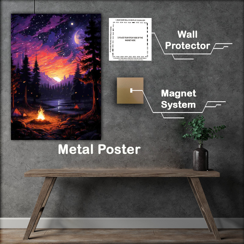 Buy Metal Poster : (Bright Beyond Fantasies in Full Color)