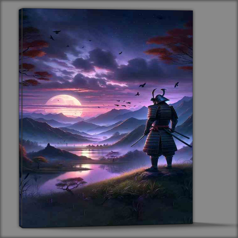 Buy Canvas : (Twilight Samurai Mystical Landscape Art)