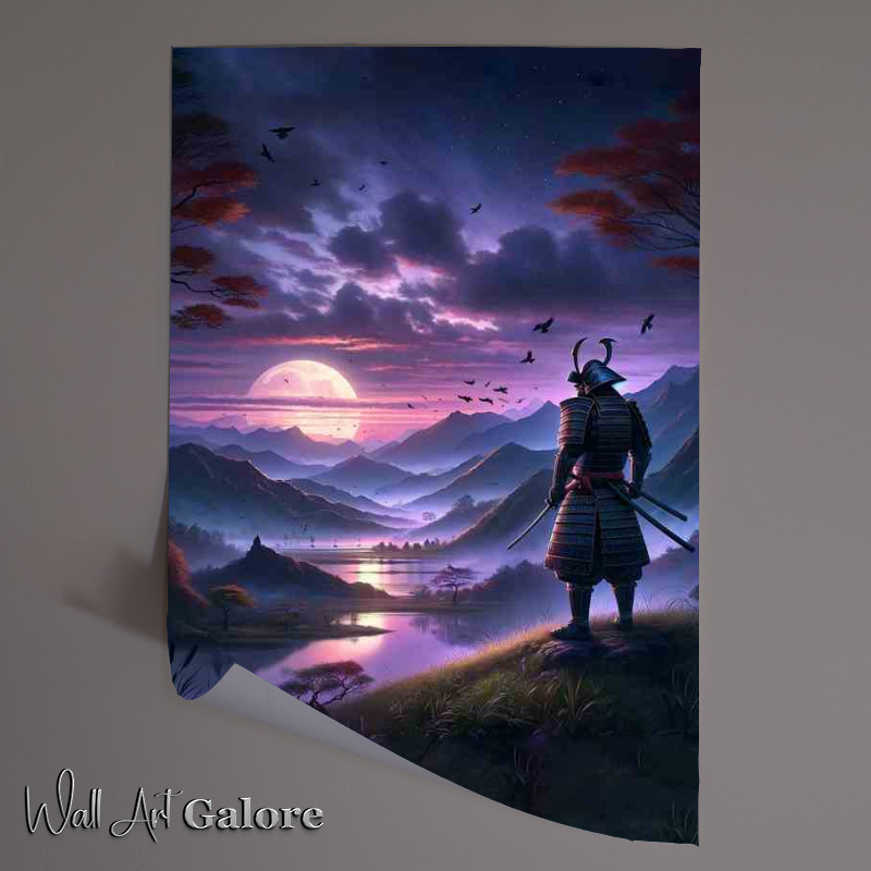 Buy Unframed Poster : (Twilight Samurai Mystical Landscape Art)