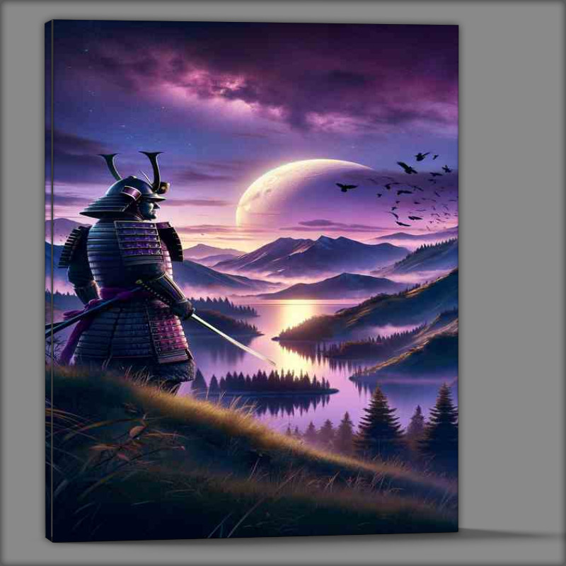 Buy Canvas : (Twilight Samurai Mystical Landscape mountains and mist)