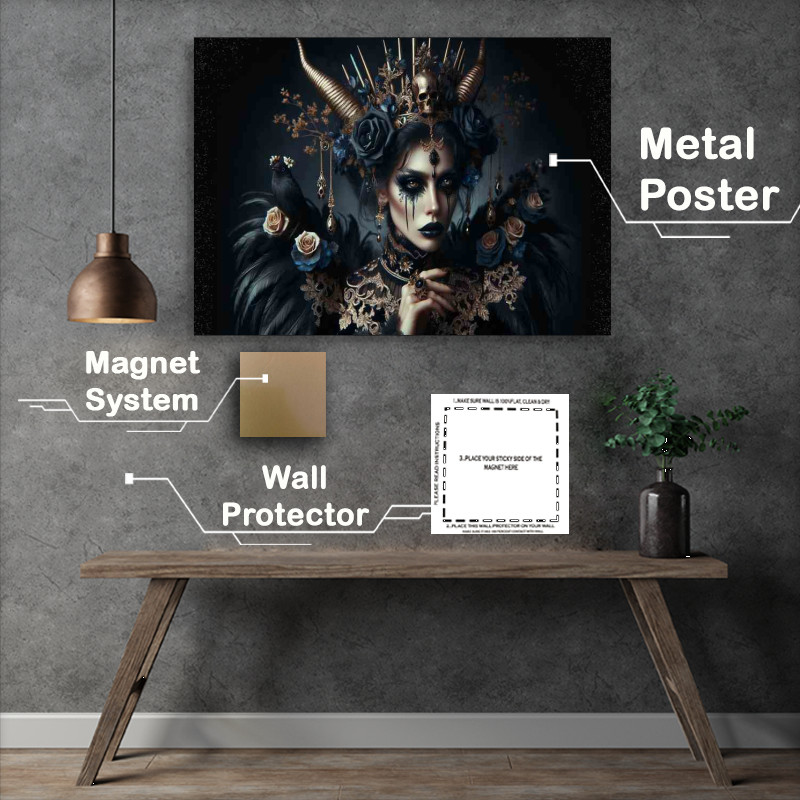 Buy Metal Poster : (Gothic Fantasy Queen)
