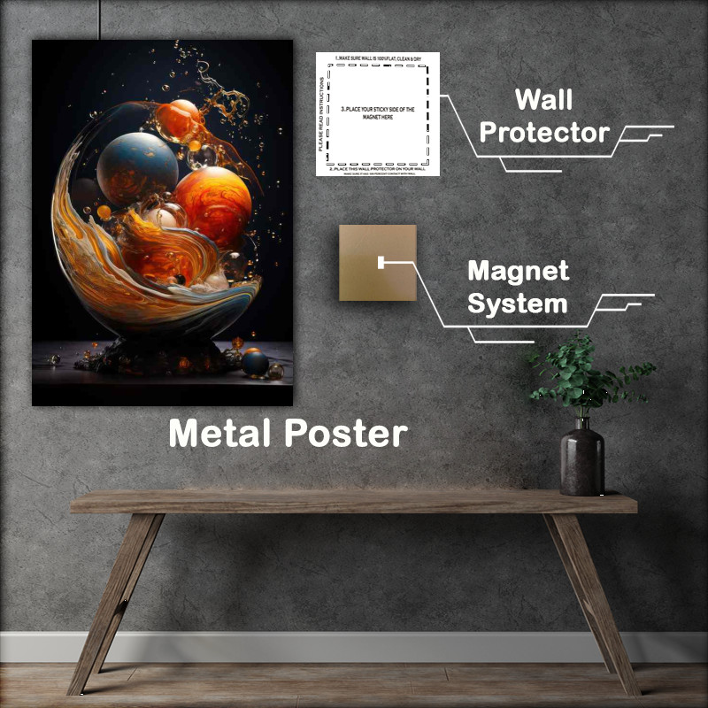 Buy Metal Poster : (Daydreaming in Dazzling Dimensions)