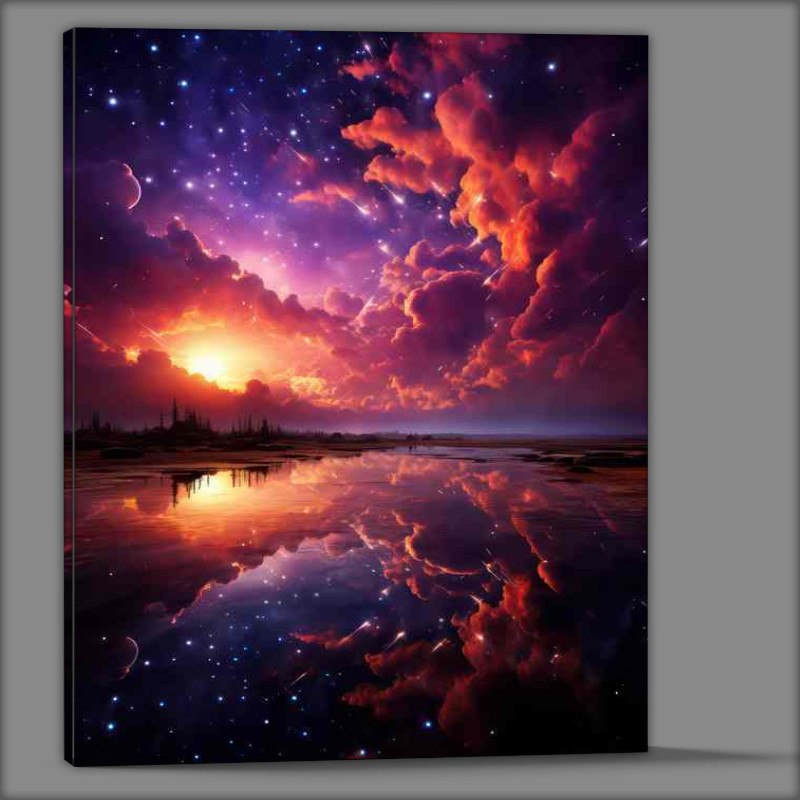 Buy Canvas : (Dreams in Dayglow Navigating Neon Narratives)
