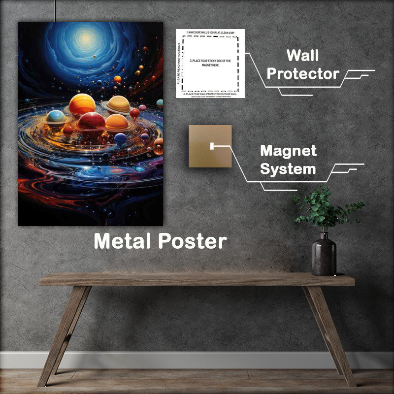 Buy Metal Poster : (Fantasy Spectrum The Realm of Rainbow Warriors)
