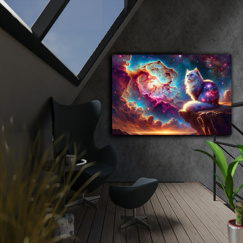 Buy : (Cosmic Cat Nebula Cliff Gazer)