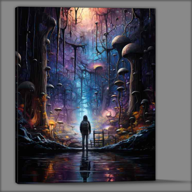 Buy Canvas : (Glowing Groves The Forests of Fantasy)