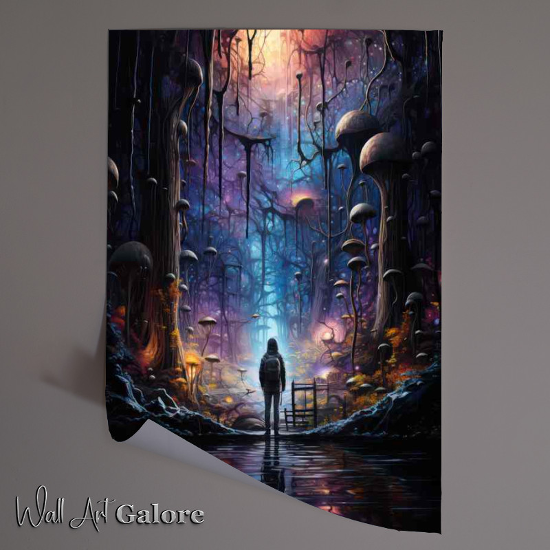Buy Unframed Poster : (Glowing Groves The Forests of Fantasy)