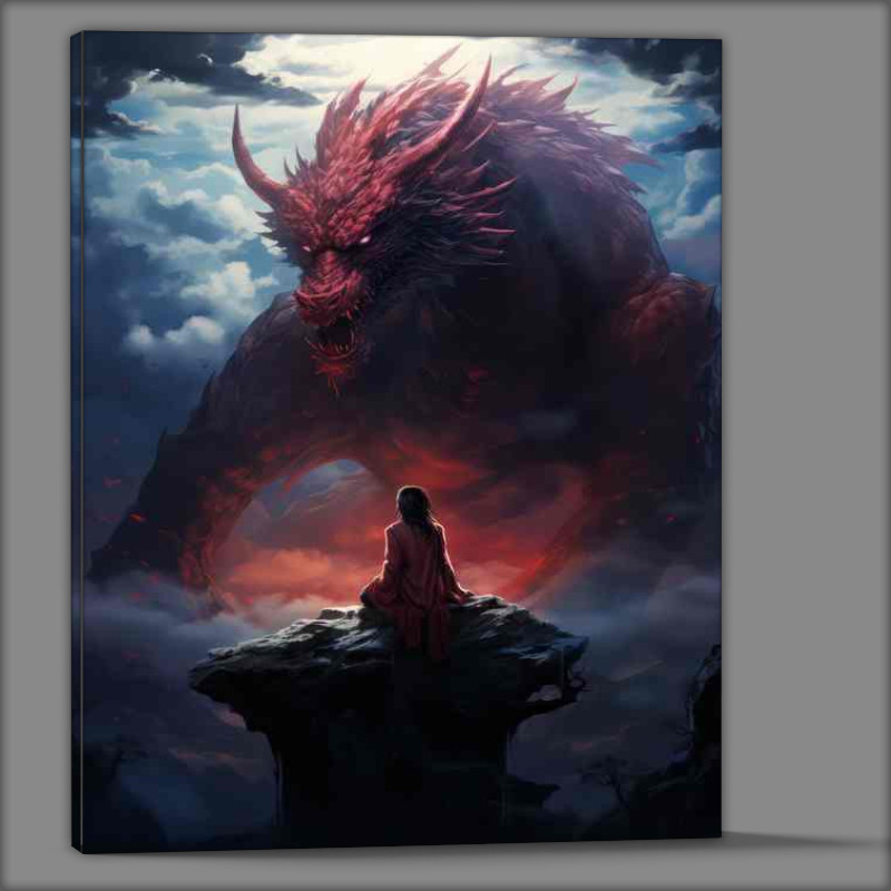 Buy Canvas : (Glowing Guardians Protectors of the Prism Palace)