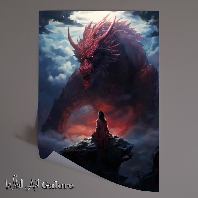 Buy Unframed Poster : (Glowing Guardians Protectors of the Prism Palace)