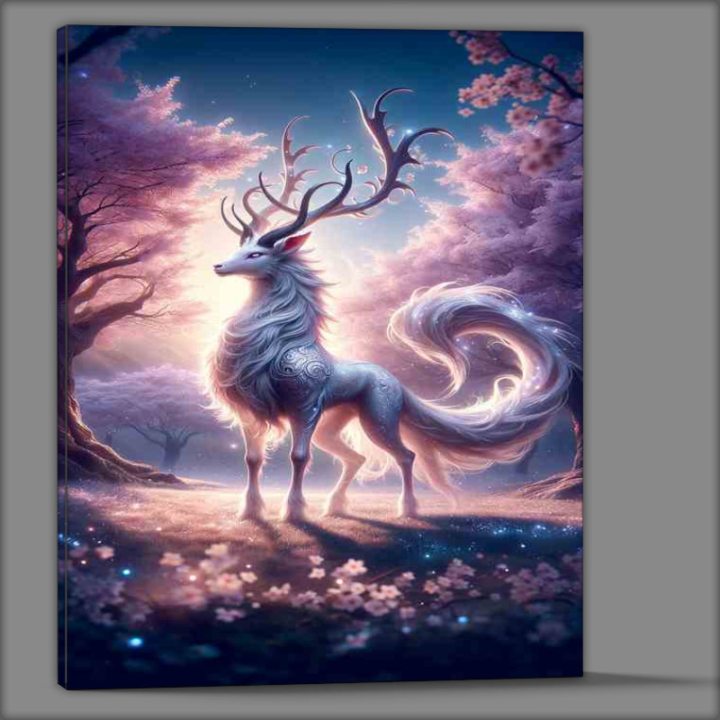 Buy Canvas : (Majestic Kirin Presence a creature from Japanese mythology)
