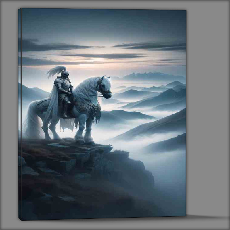 Buy Canvas : (Mystic Knights Quest through Misty Mountain on the edge)