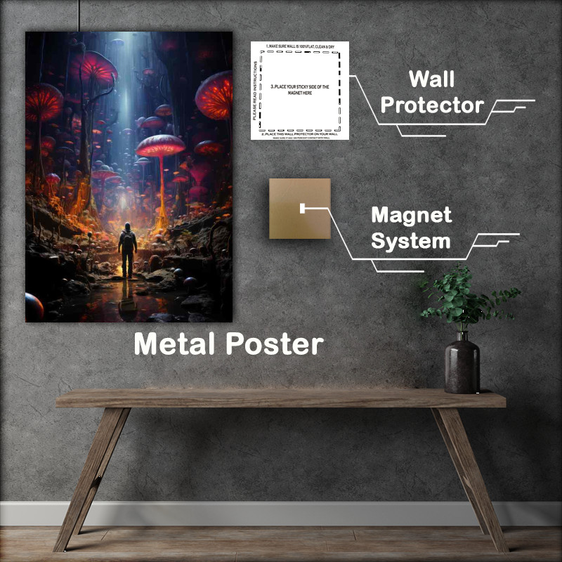 Buy Metal Poster : (Magic in Technicolor Tales of a Vivid Venture)