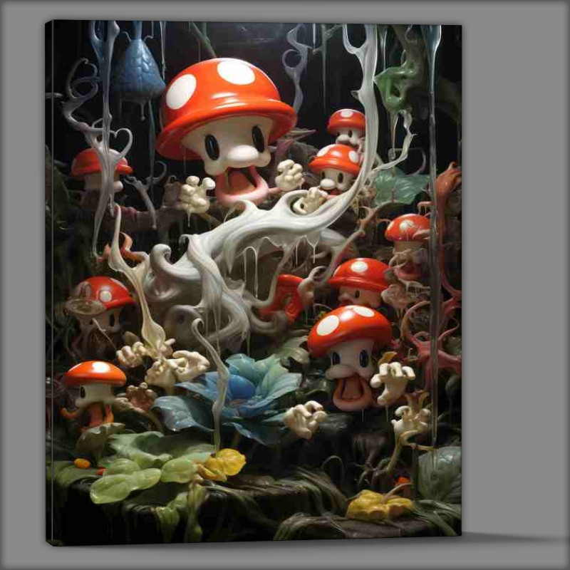 Buy Canvas : (Super mario art from beyond)