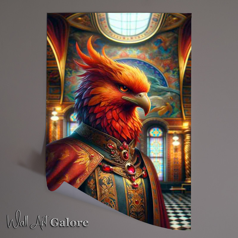 Buy Unframed Poster : (Regal Phoenix Diplomat in Ceremonial Robes)