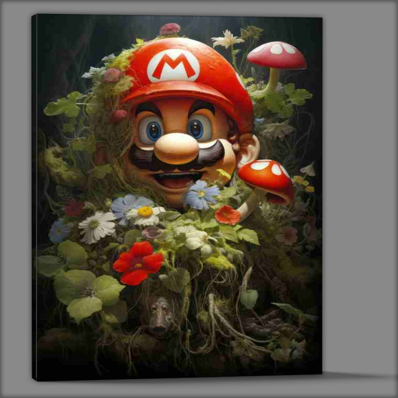 Buy Canvas : (Super mario style art from beyond)
