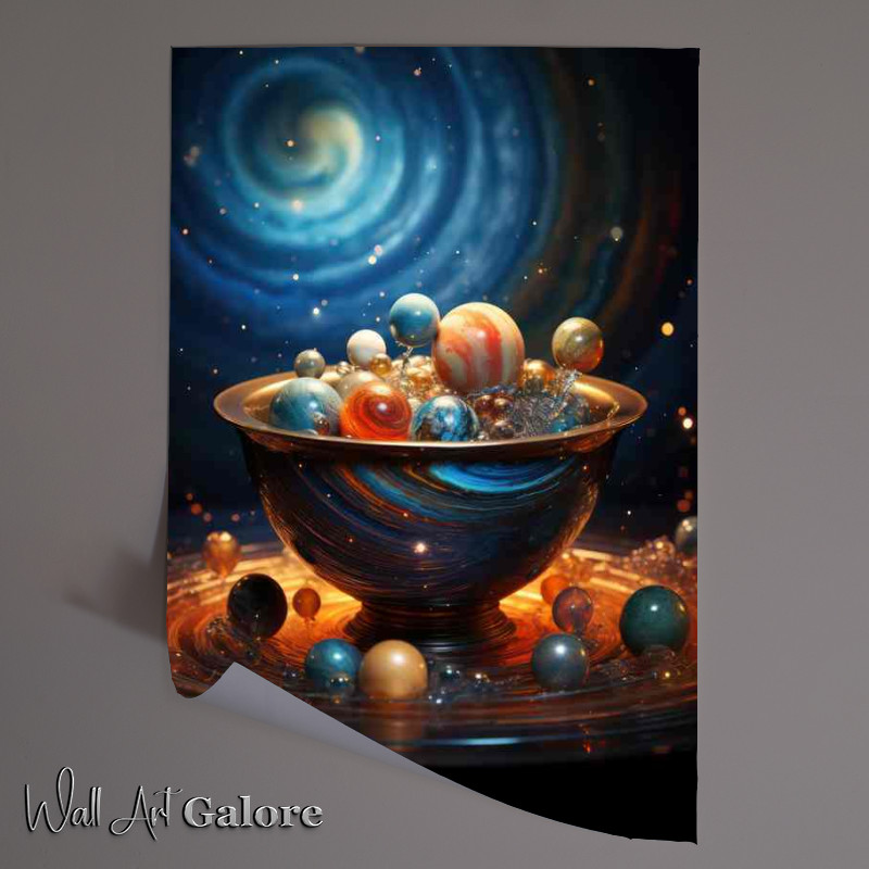 Buy Unframed Poster : (Starlit Spectrum Constellations of Colorful Chronicles)