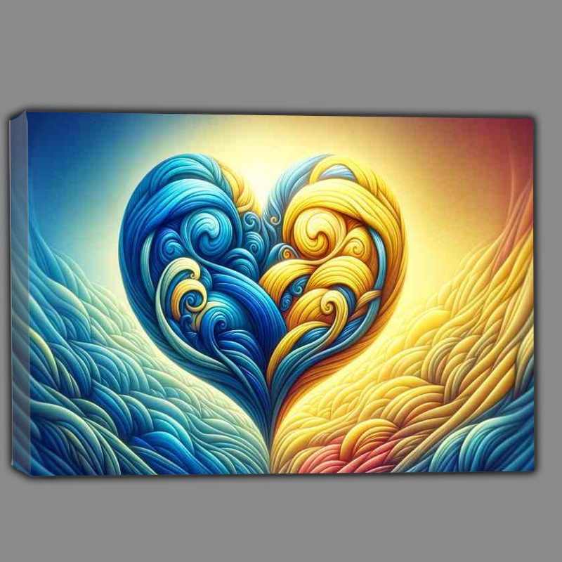 Buy Canvas : (Affection Dual Heart Symphony)
