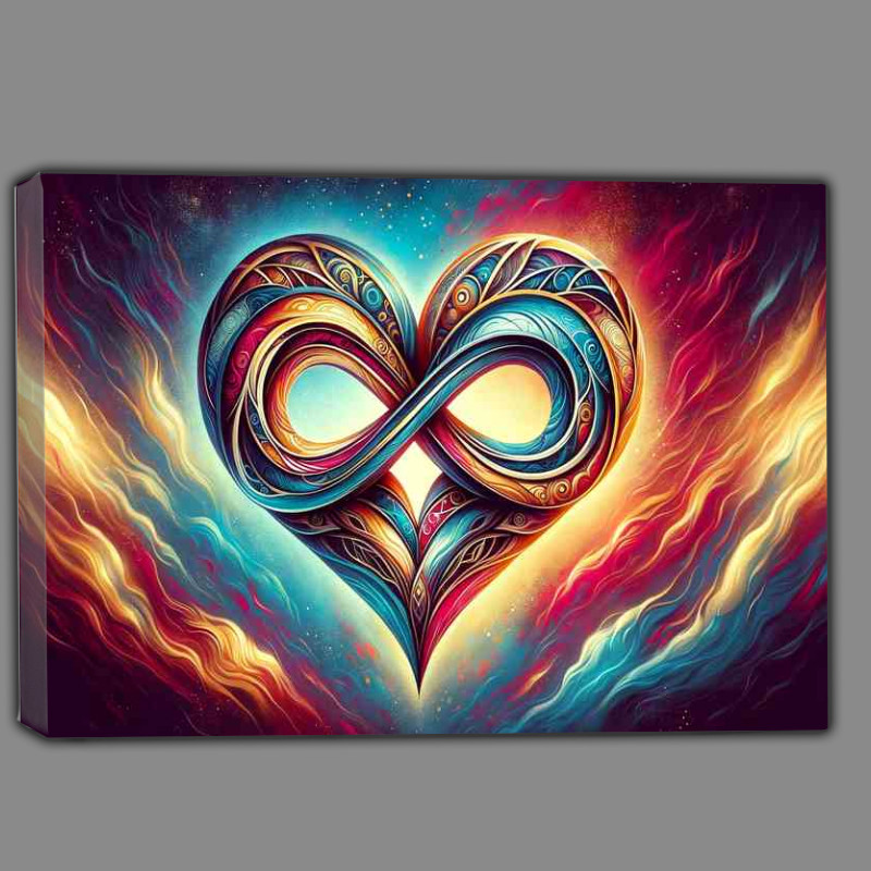 Buy Canvas : (Affection Heart and Infinity Symbol Fusion)