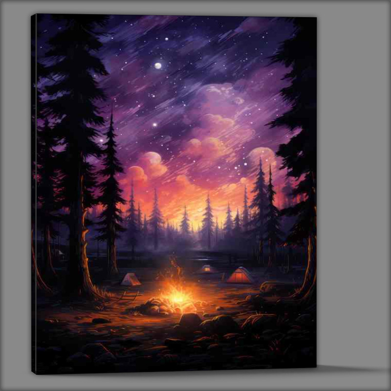 Buy Canvas : (Vibrant Valleys of Velvet Visions)