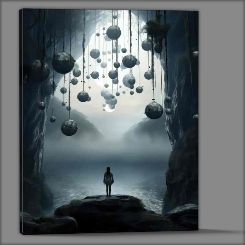 Buy Canvas : (Vivid Valleys Gorges in the Glowing Groves)