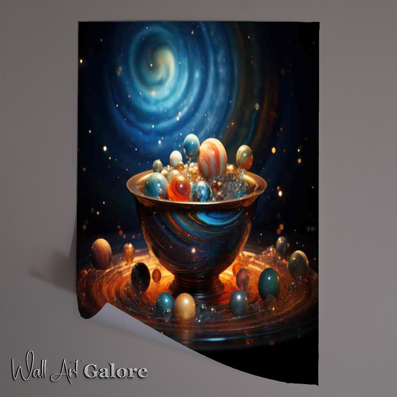 Buy Unframed Poster : (Whimsical Worlds of Wondrous Hues)