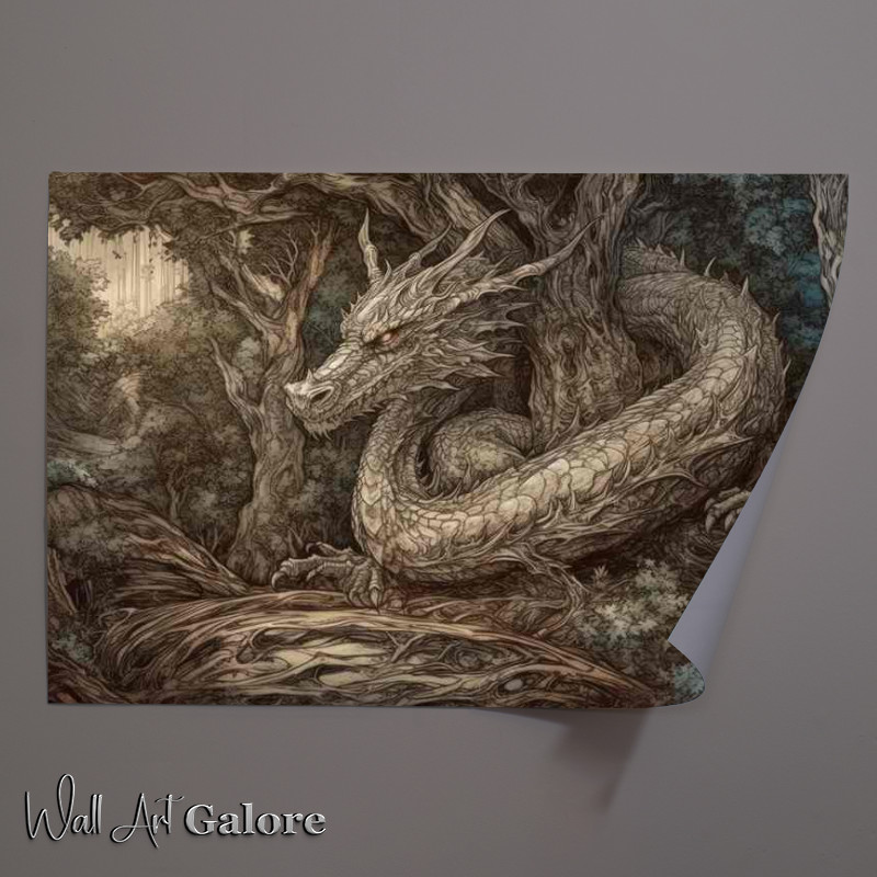 Buy Unframed Poster : (Eyes of the Mystic Guardian)