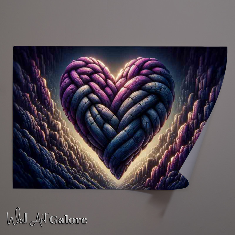 Buy Unframed Poster : (Affectionate Love Hearts)