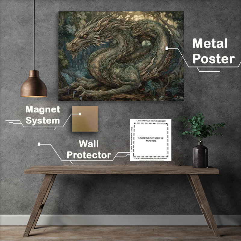 Buy Metal Poster : (Whirlwinds of the Draconic)