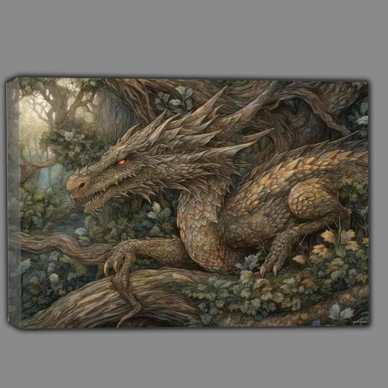 Buy Canvas : (Within the Realm of the Ethereal Wyrm)