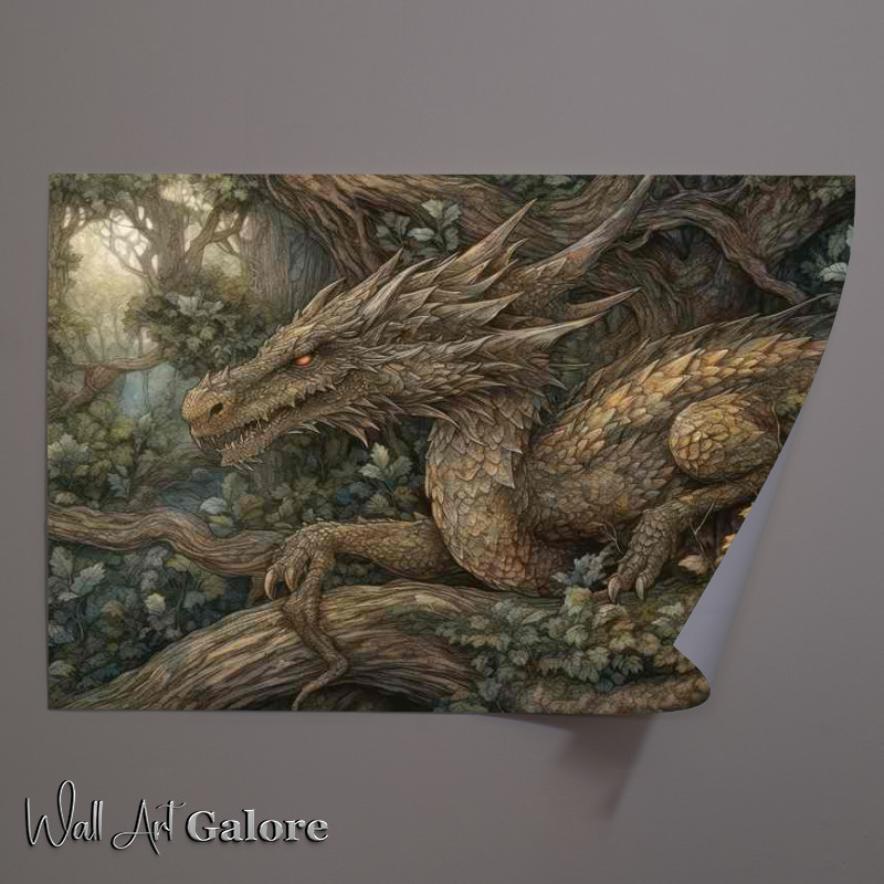 Buy Unframed Poster : (Within the Realm of the Ethereal Wyrm)