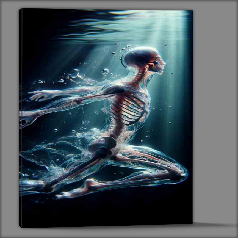 Buy : (Anatomy Transparent Aquatic Humanoid Creature)