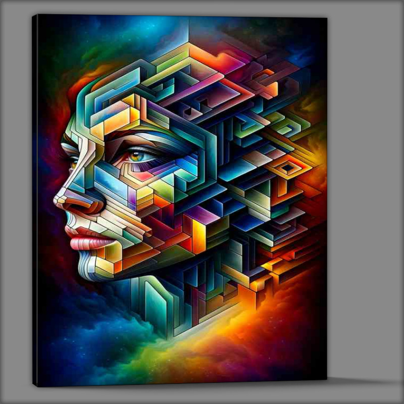 Buy Canvas : (Dream Abstract Female An ultra realistic style)