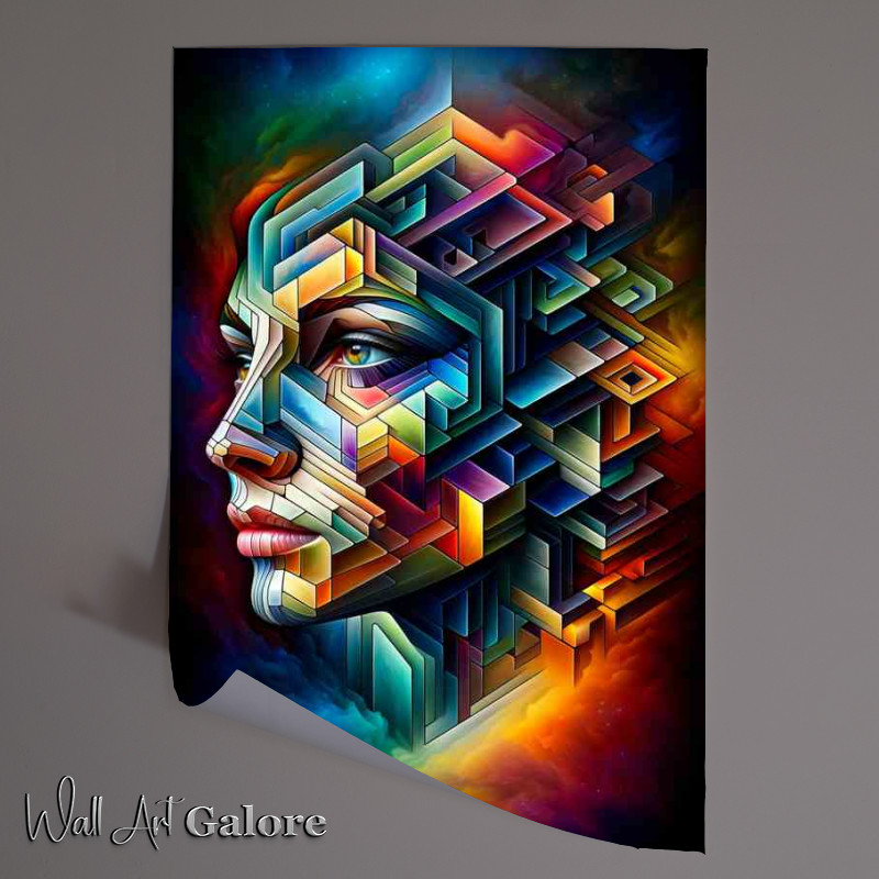 Buy Unframed Poster : (Dream Abstract Female An ultra realistic style)