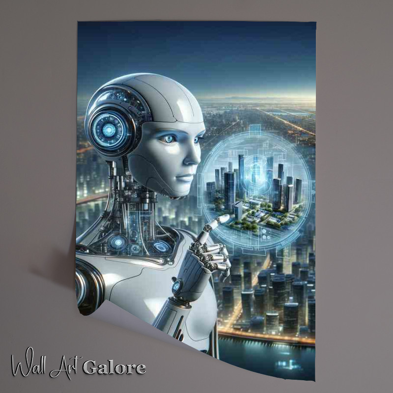 Buy Unframed Poster : (Visionary Tech Savant The Futures Architect)