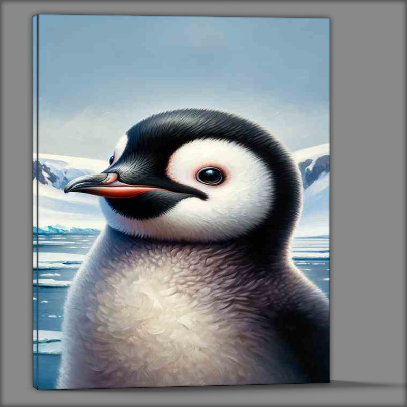 Buy Canvas : (Charming Penguin Personality head)